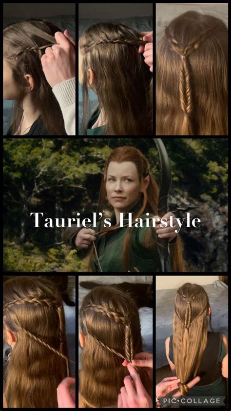 tauriel hair|elven hairstyles men.